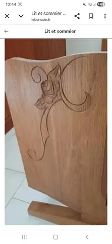 lit 2 places+sommier