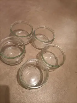 lots quinzaine pot en verre