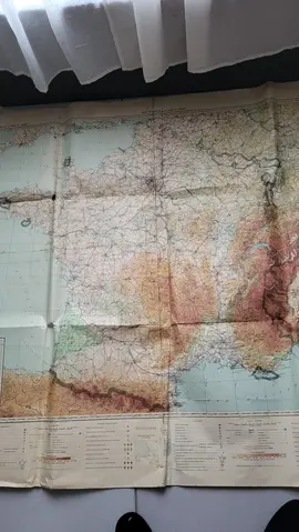 carte aeronautique de 1939