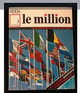 Lot de 23 magazines ‘Encyclopédie Le Million’ de 1969
