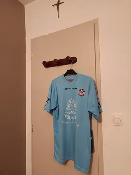 TEE-SHIRT BLEU HOMMES, TAILLE 48