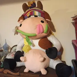 grosse peluche vache + 60 cm