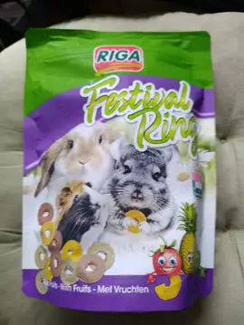 sachet non entamé aliment complémentaire lapin nain, cochon d'inde, hamster