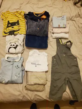 Lot vêtements bébé 9 mois