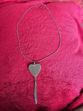 Collier métal argenté