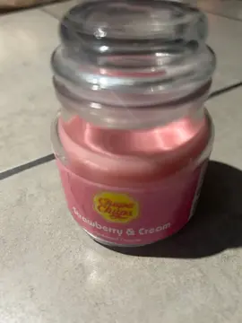 bougie Chupa Chups Strawberry&Cream 85gr