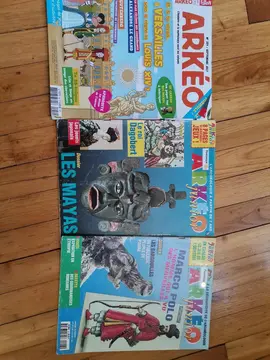 3 magazines Arkeo