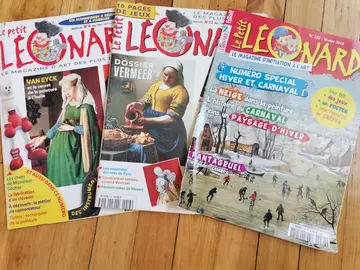 3 magazines Le petit Leonard