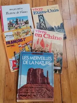 5 livres documentaires divers