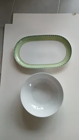 plateau et saladier de service