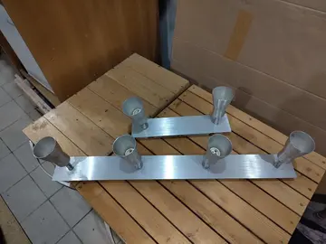 2 appliques à spots GU10