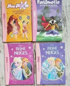 4 livres Bibliothèque rose