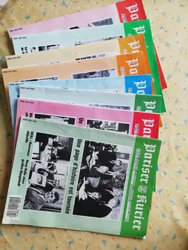 Journaux bilingues Chute du mur de Berlin