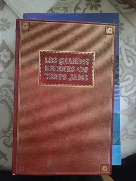 LIVRE LES GRANDES ENIDMES DU TEMPS JADIS
