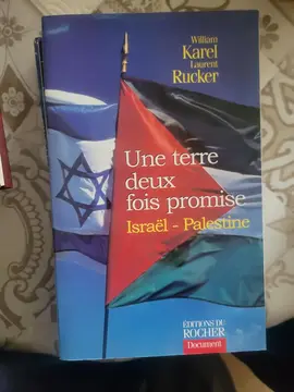 LIVRE ISRAEL PALESTINE une terre deux fois promises