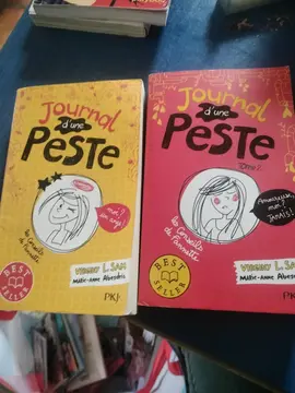 Lot livres journal d'une peste