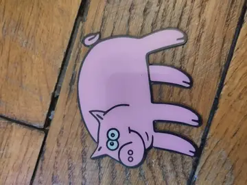 marque-page en forme de cochon