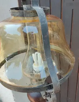 luminaire suspension rustique