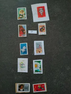 Timbres français lot J