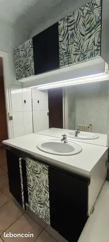 Meubles de salle de bain + Vasque + Mitigeur