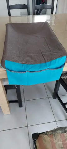 matelas à langer avec housse et poches