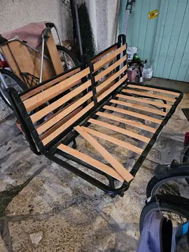 Structure canapé pliant