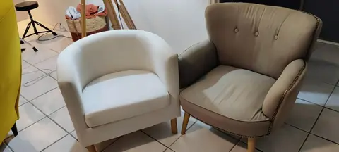 2 fauteuils