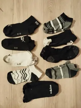 Réservé : 9 paires socquettes 35-38