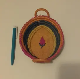 petit vide poche en vannerie