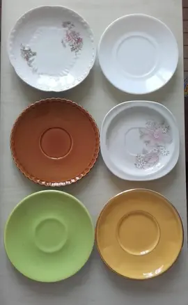 soucoupes (lot dissociable)