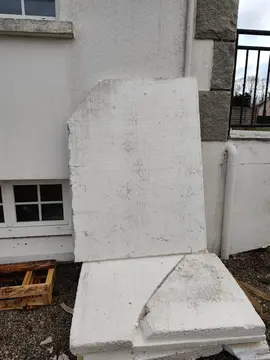 Plaque de polystyrène