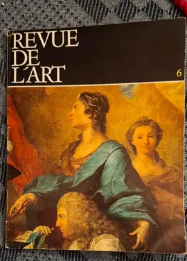 3 numéros de la "REVUE DE L ART" N°1-2 , N°4 et N°6