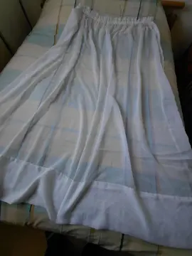 Rideau panneau voile