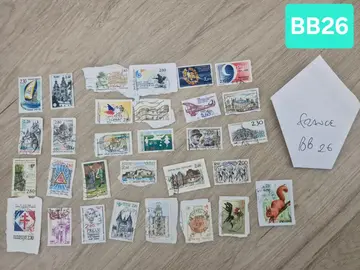 Lot de timbres français BB26