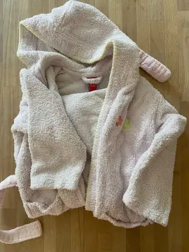 peignoir fille 6/8 ans