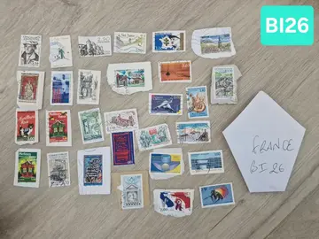 Lot de timbres français BI26