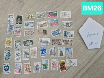 Lot de timbres français BM26