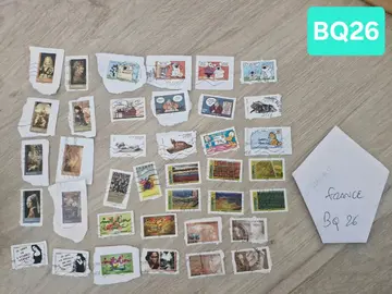 Lot de timbres français BQ26