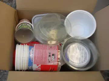 Boites alimentaires en plastique