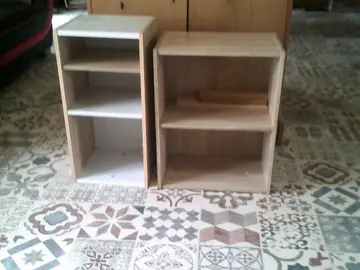 meuble de rangement un 30x30x60 le deuxieme 43x30x55