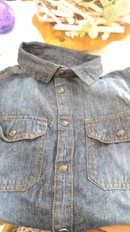 chemise jean garçon