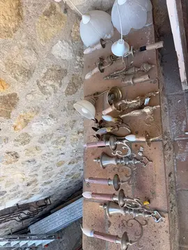 lot appliques et lustres