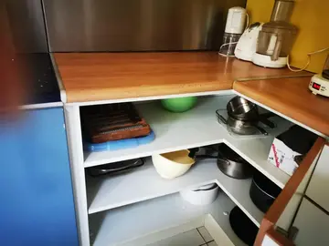 Donne meuble d'angle et plan de travail