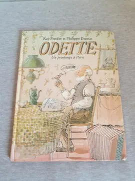 Album pour enfant "Odette : un printemps à Paris"