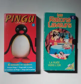 K7 vidéos, lot dissociable