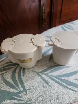Récipients lait et sucre Tupperware