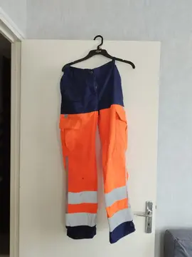 Pantalon de Travail Orange fluo