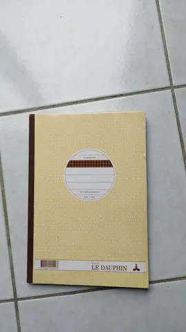 cahier autocopiant