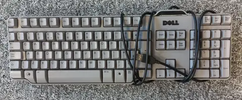 Clavier USB filaire anglais/américain (QWERTY)