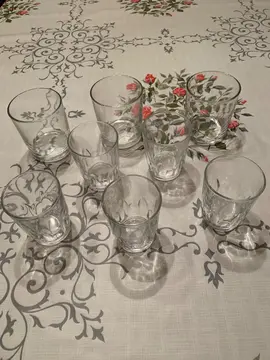 lot de 8 verres